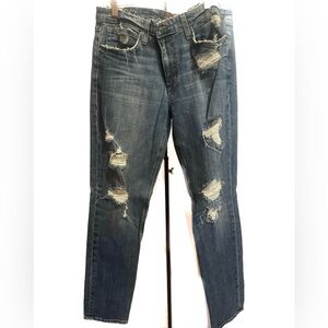 Joe's Jeans - Boyfriend Slim - Distressed- Medium Wash - Women 30